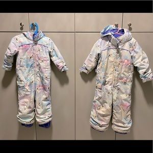 Burton Disney Minishred one piece snowsuits